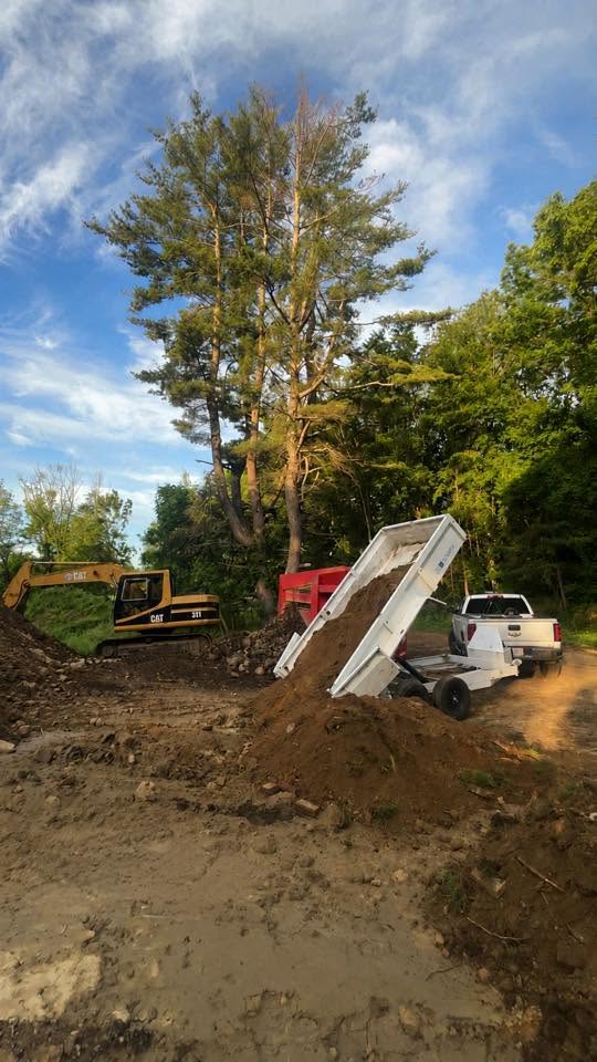 Walkway Base Excavation